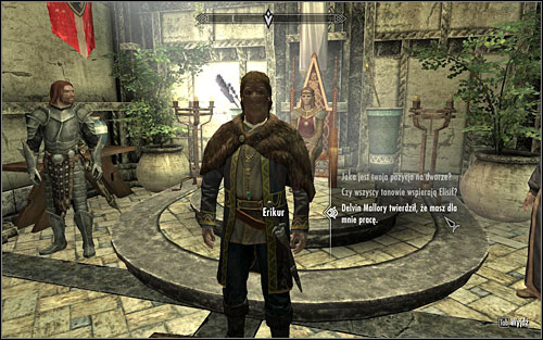 Head to Solitude and find Erikur - he's usually at his house (during night) or at the Blue Palace, where he works during daytime - City Influence: Solitude - The Dainty Sload - Thieves Guild quests - The Elder Scrolls V: Skyrim - Game Guide and Walkthrough