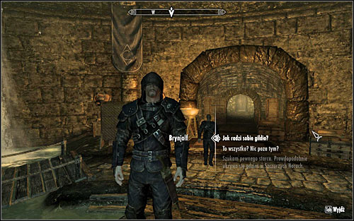 If you ask Brynjolf if that's all, he will suggest that you should speak to Tonilia about your new armor - Under New Management - Thieves Guild quests - The Elder Scrolls V: Skyrim - Game Guide and Walkthrough