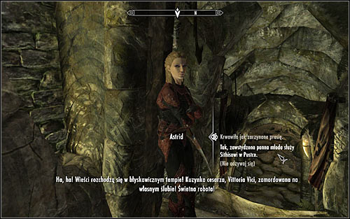 Leave solitude and go away to a safe distance if needed - Bound Until Death - The Dark Brotherhood quests - The Elder Scrolls V: Skyrim - Game Guide and Walkthrough