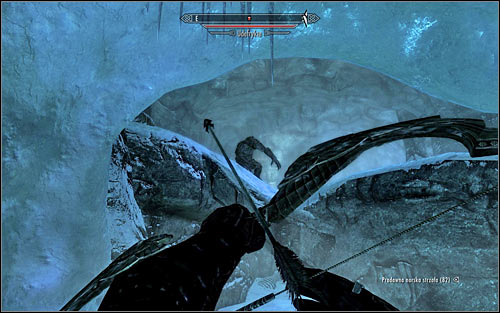 After getting to the largest part of the ice cave, you'll be forced to fight a monster named Udefrykte, resembling in many aspects a snow troll (screen above) - The Cure for Madness - p. 2 - The Dark Brotherhood quests - The Elder Scrolls V: Skyrim - Game Guide and Walkthrough