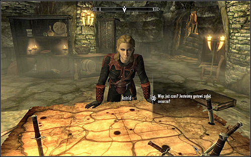 Return to Astrid and ask her about details of the most important contract (screen above) - To Kill an Empire - The Dark Brotherhood quests - The Elder Scrolls V: Skyrim - Game Guide and Walkthrough