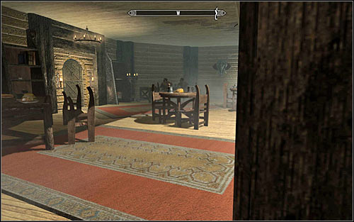 Stop in a place, where the second sailor appeared, and that's because one more sailor will come out from the room visible in a distance - Hail Sithis! - p. 1 - The Dark Brotherhood quests - The Elder Scrolls V: Skyrim - Game Guide and Walkthrough