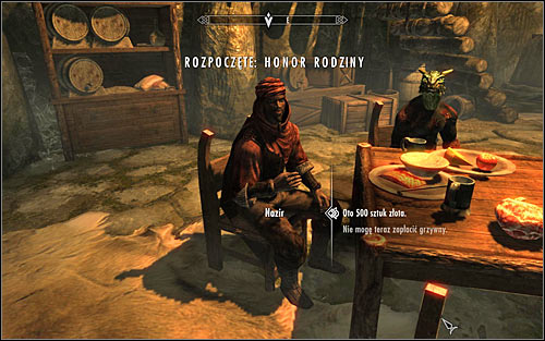 This quest appears in your journal if you've injured or killed (intentionally or unintentionally) one of the Dark Brotherhood members - Honor Thy Family - The Dark Brotherhood quests - The Elder Scrolls V: Skyrim - Game Guide and Walkthrough