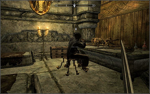 Be very careful, because you are in the mage Maluril's chamber - Side Contract: Kill Maluril - The Dark Brotherhood quests - The Elder Scrolls V: Skyrim - Game Guide and Walkthrough