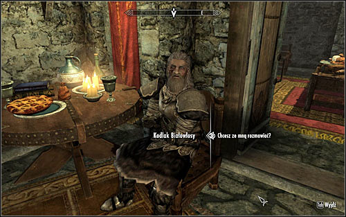 You'll probably find Kodlak Whitemane in his room in living quarters in Jorrvaskr (screen above) - Blood's Honor - The Companions quests - The Elder Scrolls V: Skyrim - Game Guide and Walkthrough