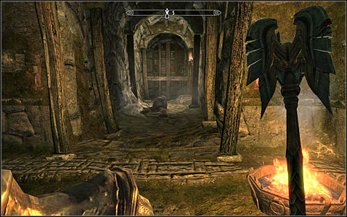 You can now choose the southern corridor (screen above) - Purity of Revenge - The Companions quests - The Elder Scrolls V: Skyrim - Game Guide and Walkthrough