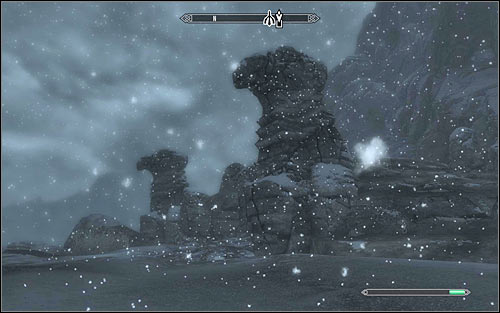 After reaching Winterhold, head north-west, carefully walking or sliding down - Glory of the Dead - p. 1 - The Companions quests - The Elder Scrolls V: Skyrim - Game Guide and Walkthrough