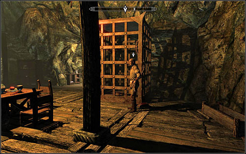 After the fight, look around to find the kidnapped person (screen above) - Rescue Mission - The Companions quests - The Elder Scrolls V: Skyrim - Game Guide and Walkthrough