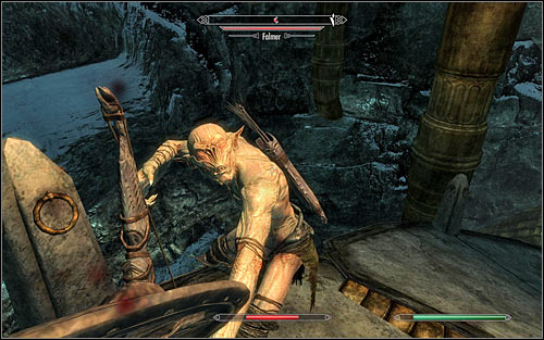 Destroy the Dwarven Spider and head along the ramp onto the lower level - Discerning the Transmundane - p. 1 - Daedric quests - The Elder Scrolls V: Skyrim - Game Guide and Walkthrough