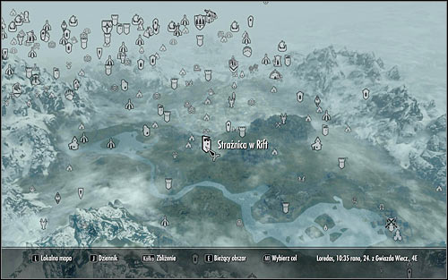 If you don't want to waste time on searching for this race, you can head to Rift Watchtower (screen above), located north-west of Riften - Discerning the Transmundane - p. 3 - Daedric quests - The Elder Scrolls V: Skyrim - Game Guide and Walkthrough