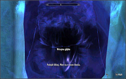 As you try to leave Septimus Signus's Outpost, you will be stopped by a Wretched Abyss (screen above) and will have to speak to her - Discerning the Transmundane - p. 3 - Daedric quests - The Elder Scrolls V: Skyrim - Game Guide and Walkthrough