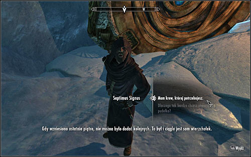 You can return to Septimus only after obtaining all five samples - Discerning the Transmundane - p. 3 - Daedric quests - The Elder Scrolls V: Skyrim - Game Guide and Walkthrough