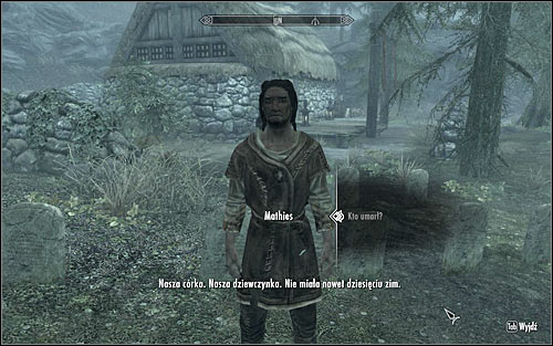 After the ceremony, approach Mathies and speak with him about the deceased (screen above) - Ill Met By Moonlight - p. 1 - Daedric quests - The Elder Scrolls V: Skyrim - Game Guide and Walkthrough