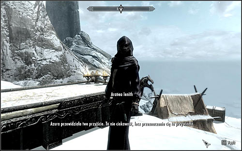 After reaching the destination, approach the large Azura statue and use the stairs - The Black Star - p. 1 - Daedric quests - The Elder Scrolls V: Skyrim - Game Guide and Walkthrough