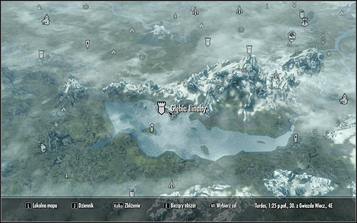 Head out of the inn and open the world map - The Black Star - p. 1 - Daedric quests - The Elder Scrolls V: Skyrim - Game Guide and Walkthrough