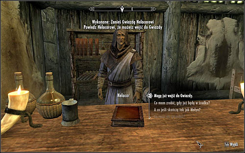 Let the mage take a look at the artifact and soon afterwards it will turn out that the only way of making the Star work again is defeating Malyn Varen, who has placed his soul inside it - The Black Star - p. 2 - Daedric quests - The Elder Scrolls V: Skyrim - Game Guide and Walkthrough