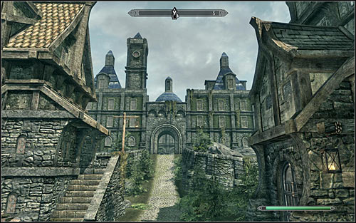 Head south-east and soon your should reach the Blue Palace entrance (screen above) - The Mind of Madness - p. 1 - Daedric quests - The Elder Scrolls V: Skyrim - Game Guide and Walkthrough