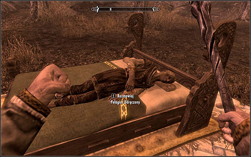 Eventually you should reach an area where you will see a sleeping Pelagius (screen above) - The Mind of Madness - p. 2 - Daedric quests - The Elder Scrolls V: Skyrim - Game Guide and Walkthrough