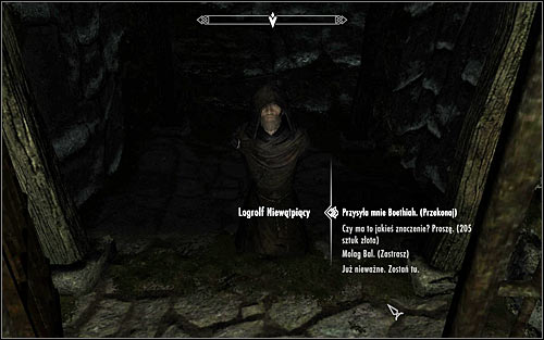 Approach Logrolf the Willful and speak to him - The House of Horrors - Daedric quests - The Elder Scrolls V: Skyrim - Game Guide and Walkthrough