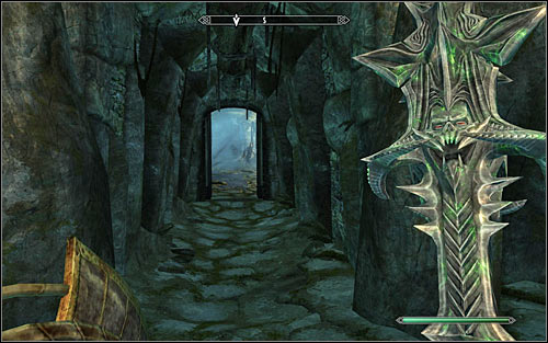 After the battle, look around the room and interact with another pedestal to reflect the light beam off the new beacon - The Break of Dawn - p. 1 - Daedric quests - The Elder Scrolls V: Skyrim - Game Guide and Walkthrough