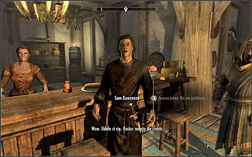 The drinking contest itself is very linear and limits only to confirming consecutive dialogue options - A Night to Remember - p. 1 - Daedric quests - The Elder Scrolls V: Skyrim - Game Guide and Walkthrough