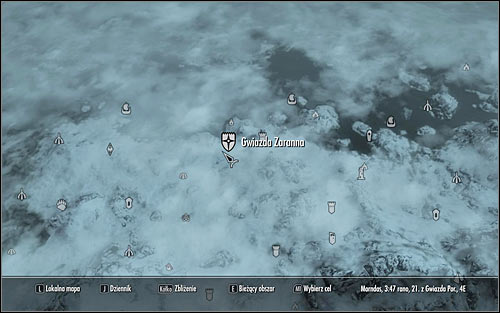Open the world map and head to the city of Dawnstar, found in the northern part of Skyrim (screen above) - Waking Nightmare - p. 1 - Daedric quests - The Elder Scrolls V: Skyrim - Game Guide and Walkthrough