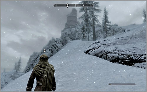 You will most possibly approach the temple from the south-west (screen above) - Waking Nightmare - p. 1 - Daedric quests - The Elder Scrolls V: Skyrim - Game Guide and Walkthrough