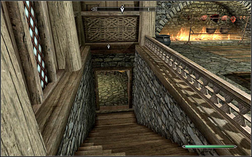 In order to reach the whispering door, you will first need to go down to the basement of the Dragonsreach - The Whispering Door - Daedric quests - The Elder Scrolls V: Skyrim - Game Guide and Walkthrough