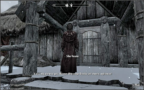 After reaching Dawnstar, during the day, head to Silus Vesuius's House, the northernmost building - Pieces of the Past - p. 1 - Daedric quests - The Elder Scrolls V: Skyrim - Game Guide and Walkthrough