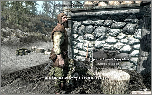 After getting to Morthal, head to the northern part of the village, cross a small bridge and you will reach a windmill and Jorgen and Lami's House - Pieces of the Past - p. 1 - Daedric quests - The Elder Scrolls V: Skyrim - Game Guide and Walkthrough