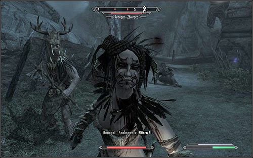 After reaching the ruins, you will get attacked by the Forsworns (screen above) - Pieces of the Past - p. 2 - Daedric quests - The Elder Scrolls V: Skyrim - Game Guide and Walkthrough