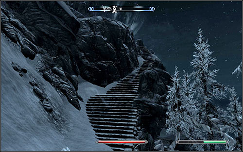 Regardless of the chosen path, you need to reach the stairs leading directly to the Shrine area (screen above) - Pieces of the Past - p. 3 - Daedric quests - The Elder Scrolls V: Skyrim - Game Guide and Walkthrough