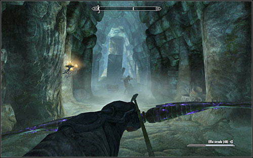 Sooner or later you will reach a steel door leading to Forsaken Crypt - The White Phial - Side quests - The Elder Scrolls V: Skyrim - Game Guide and Walkthrough