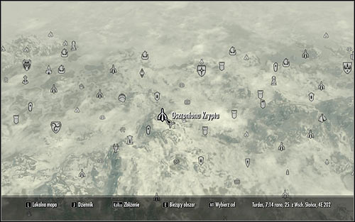 Open the world map and head to the Frostmere Crypt found in the northern part of Skyrim (screen above) - The Pale Lady - Side quests - The Elder Scrolls V: Skyrim - Game Guide and Walkthrough