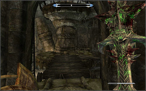Jump to the lower room and head west, eventually reaching a lever which you need to pull - The Pale Lady - Side quests - The Elder Scrolls V: Skyrim - Game Guide and Walkthrough