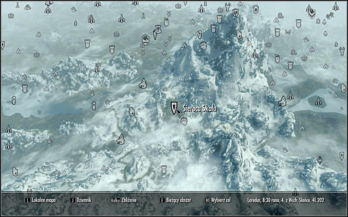 Open the world map and locate your destination, the Orphan Rock (screen above) - The Blessings of Nature - Side quests - The Elder Scrolls V: Skyrim - Game Guide and Walkthrough