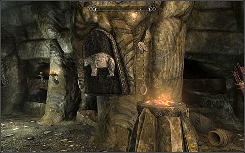 Open the western door and head onwards - Ancestral Worship - Side quests - The Elder Scrolls V: Skyrim - Game Guide and Walkthrough