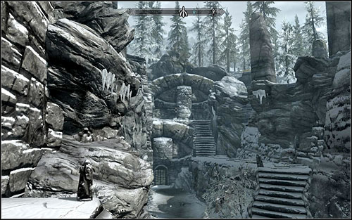 Slightly east of Windhelm, right behind the farms, you should find the ruined Traitor's Post - The Great Skyrim Treasure Hunt (VI-VII) - Side quests - The Elder Scrolls V: Skyrim - Game Guide and Walkthrough