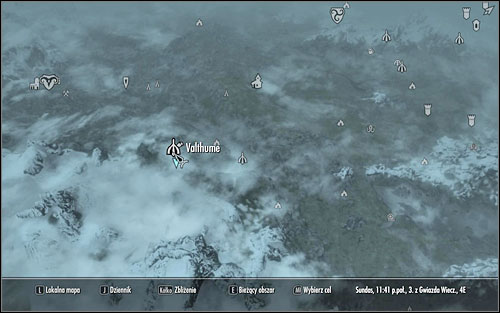 As you travel to the south-west part of Skyrim, visit Valthume, where Hevnoraak is hiding - Masks of the Dragon Priests - Side quests - The Elder Scrolls V: Skyrim - Game Guide and Walkthrough