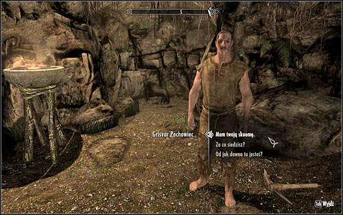 Give Grisvar the alcohol and you will receive the Shiv - a weapon used by the prisoners of Cidhna Mine - in return - No-one Escapes Cidhna Mine - p. 1 - Side quests - The Elder Scrolls V: Skyrim - Game Guide and Walkthrough