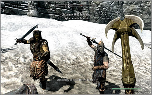 Before leaving this area, be sure to check the treasure chest - Siege on the Dragon Cult - Side quests - The Elder Scrolls V: Skyrim - Game Guide and Walkthrough