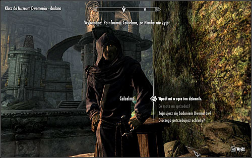 Head towards the gate leading to the Nchuand-Zel excavation site, eliminating the Falmers and Dwarven Spiders that you come across if needed - The Lost Expedition - Side quests - The Elder Scrolls V: Skyrim - Game Guide and Walkthrough