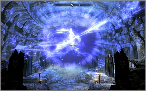 The best solution is therefore hiding behind one of the pillars and shooting the enemies from a bow - The Wolf Queen Awakened - Side quests - The Elder Scrolls V: Skyrim - Game Guide and Walkthrough