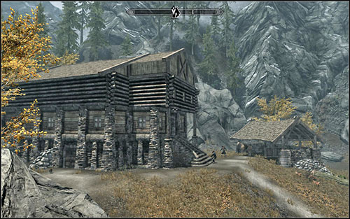 The documents you're looking for can be found at the basement of the house - enter through the door to be closest to the destination point - Promises to Keep - Side quests - The Elder Scrolls V: Skyrim - Game Guide and Walkthrough