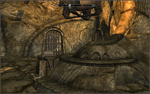 Eventually you should reach a small room with a lever (screen above) - A Scroll For Anska - Side quests - The Elder Scrolls V: Skyrim - Game Guide and Walkthrough