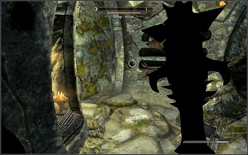 Follow the linear corridors and you will reach a chain - Tending the Flames - p. 1 - The Bards College quests - The Elder Scrolls V: Skyrim - Game Guide and Walkthrough