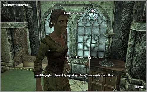 Head to The Bards College in Solitude and find Inge Six-Fingers (screen above) - Miscellaneous: Find Finn's Lute - The Bards College quests - The Elder Scrolls V: Skyrim - Game Guide and Walkthrough