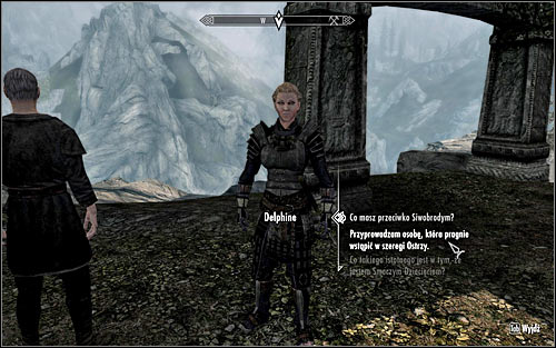 The game won't add any markers, as only people who you choose yourself will be able to join the Blades - (The Blades) Bring a Follower to Delphine - The Blades and the Greybeards quests - The Elder Scrolls V: Skyrim - Game Guide and Walkthrough