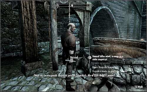 I would suggest going to Beirand at once and getting your due gear without delay - Joining the Legion - Imperial Legion Quests - The Elder Scrolls V: Skyrim - Game Guide and Walkthrough