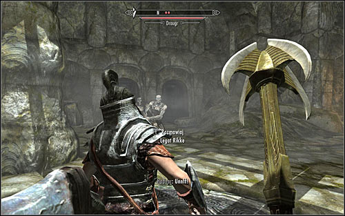 Be aware of your surroundings, because Draugrs (the above screen) will start coming out of the nearby crypts - The Jagged Crown - p.2 - Imperial Legion Quests - The Elder Scrolls V: Skyrim - Game Guide and Walkthrough
